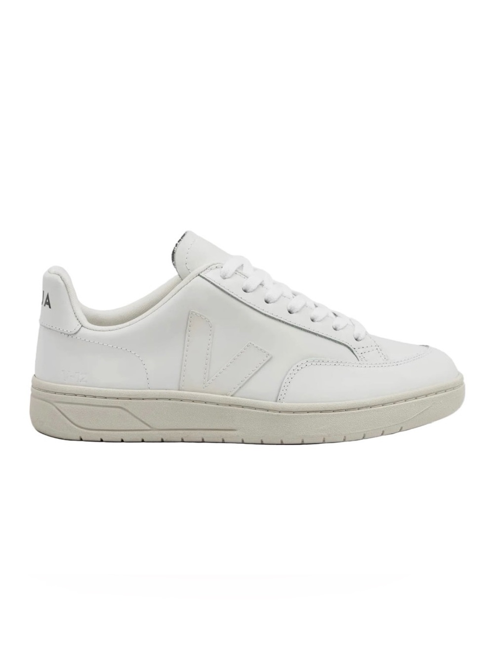 Veja V-12 Women’s Sneakers White Size 8 Lace Up Vejas Leather Shoes